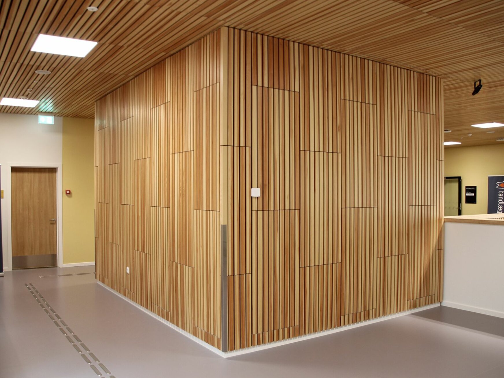 RIBline Timber Slats Wall Panel System | Cladding system