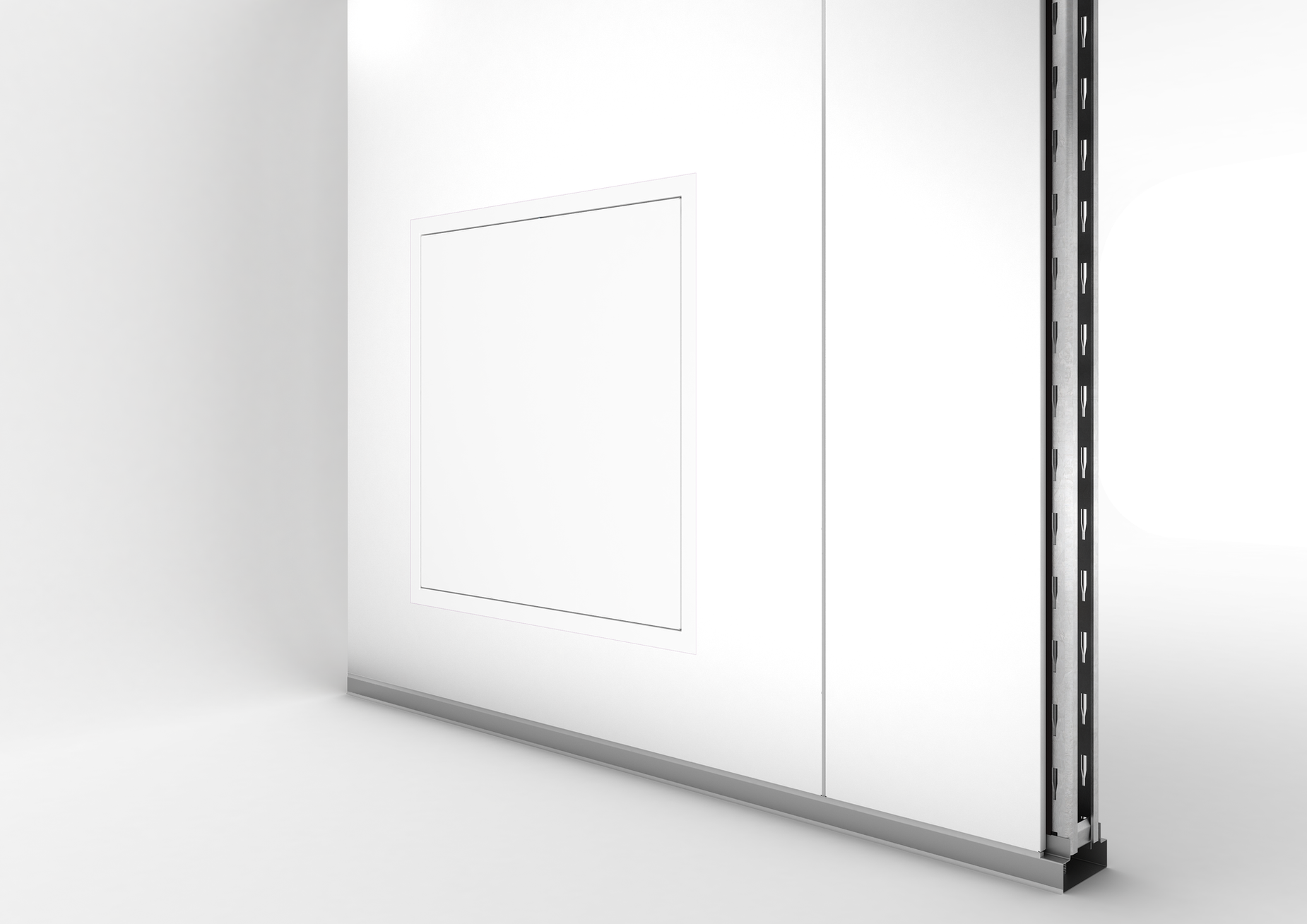 Inspection Flap Partition │ Cleanroom Additional Equipment