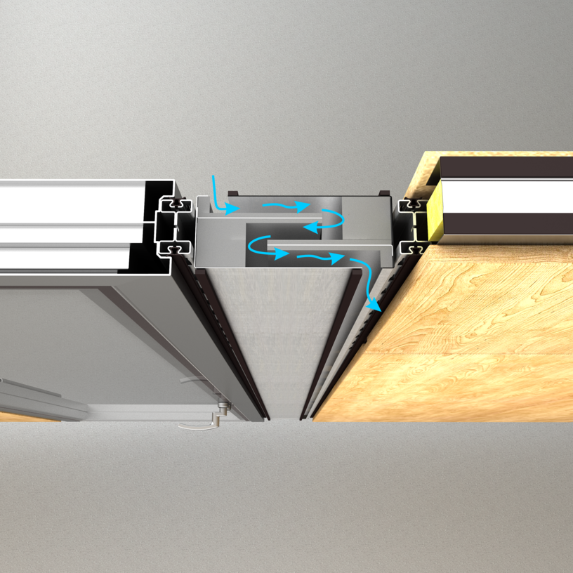 tw_plus-ueberstroemelement-typ6-raumsituationB_00 | © Visualisierung © Lindner Group